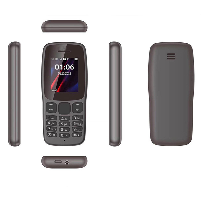100% Brand New Dual Sim Feature Phones 105 106 130 150 210 225 Mobile Celular Barato