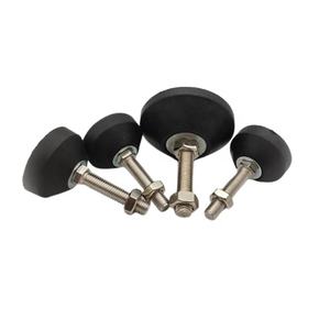 Personnalisé M6 M8 M10 M12 1/4 5/16 <span class=keywords><strong>3</strong></span>/8 1/2 5/8 Filetage Broche Pivotant Fixe Robuste Anti Vibration Supports Machine Nivellement <span class=keywords><strong>Pieds</strong></span> - Product Image 1