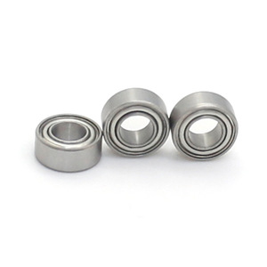 Rodamientos de Bolas de Ranura Profunda Miniatura de Alta Velocidad y Alta Suavidad, MR63ZZ de Acero Inoxidable, Directo de Fábrica - Product Image 1