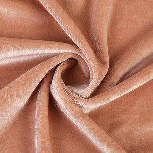 ผ้ากำมะหยี่ผ้าสแปนเด็กซ์สำหรับผ้าม่านผ้ากำมะหยี่สไตล์เกาหลีทำจากไหมโพลีเอสเตอร์เงางามออกแบบได้ตามต้องการ - Product Image 6