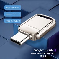 Memoria USB 2 en 1 Tipo-C OTG 32GB 64GB 128GB, Pendrive Metálico, Vendedor en EE. UU.