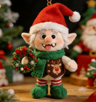 Poupées personnalisées OEM/ODM, décorations de Noël personnalisées, elfes en peluche, peluches en gros
