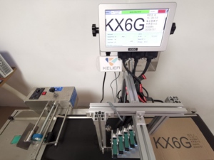 Kelier 2021 più nuovo disegno 3-6 ugelli delle testine di stampa stampante a getto d'inchiostro on-line per le uova marchio QR codice di gruppo di codici a barre numero di - Product Image 6