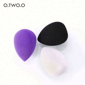 Base de maquillaje líquida personalizada New o.two.o, de alta calidad, sin látex, cosméticos de belleza. 	 Esponja de maquillaje de doble uso, húmeda y seca, de <span class=keywords><strong>terciopelo</strong></span> - Product Image 2