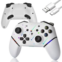Control Inalámbrico Profesional de Seis Ejes para Juegos, con Botón Turbo, Doble Vibración, Programación de Macros y Diseño Ecológico