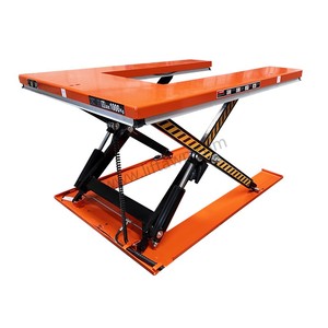 Plateforme élévatrice à <span class=keywords><strong>ciseaux</strong></span> <span class=keywords><strong>de</strong></span> type U à levage élevé, élévateur silencieux pour centre commercial intérieur, entrepôt, inventaire - Product Image 3