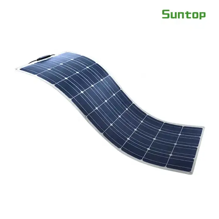 Paneles Solares Flexibles Suntop de película fina para exteriores 100W 200W 300W 400W para techo de barco y hogar