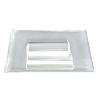 Sacs OPP personnalisés imprimés en gravure, jetables, 20*30+3CM, 100 pièces/paquet, pour T-shirts, transparents, en cellophane, avec fermeture autocollante