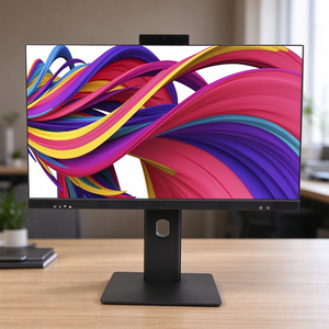 PC tout-en-un 24 pouces, écran IPS, caméra rotative intégrée, Win11, RAM DDR3, SSD+HDD, ordinateur de bureau professionnel, appel d'offres gouvernemental - Product Image 4