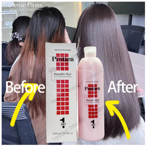 Proteína queratina salón profesional Proteína de queratina brasileña <span class=keywords><strong>mejor</strong></span> tratamiento puro crema alisadora de cabello champú suave - Product Image 3
