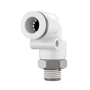 DDE Dade Pneumatics <b>Quick</b> Coupler Plastic Copper Threaded Straight Through <b>Connector</b> 4 6 8 10 12 14 16 mm - Product Image 1
