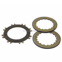 Motomel BIT 110 Zanella ZB 110 Gilera Smsh Disco de embrague de motocicleta y placa 3 PCS