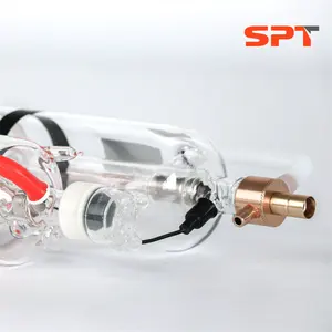 SPT CO2 Glass Laser Tube 10.6um 30~180W Used For Cutting Acrylic Templates And Fabrics