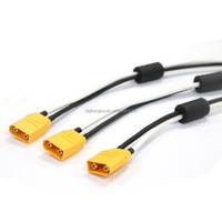 Conector Macho y Hembra de 2 Núcleos AS150U de Amass con Cable para Modelos RC