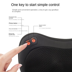 Nueva Almohada de Masaje de Fisioterapia Infrarroja Transfronteriza para Uso en el Coche, Eléctrica y Multifuncional para Cintura/Hombros/Espalda/Cervicales - Product Image 4