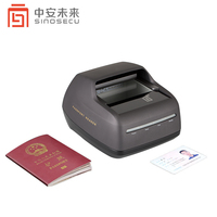 Lecteur de passeport sans fil, lecteur de cartes mycard, scanner de cartes d'identité pour hôtels et hôtels à utiliser