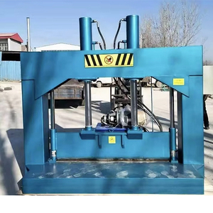 Découpeuse hydraulique électrique de coupeur de balle en caoutchouc en plastique de couteau simple/coupeurs en caoutchouc hydrauliques de balle - Product Image 1