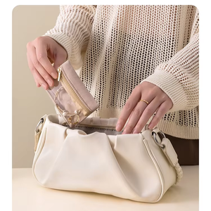 Sac de rangement multifonction en cuir de marque LM pour bijoux, grande capacité, pour boucles d'oreilles, colliers et bracelets - Vente en gros - Product Image 6