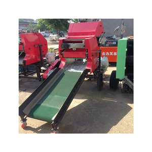 High Performance Straw Baler Fully Automatic <b>Green</b> Storage Straw Bundling and Film Wrapper Machine - Product Image 4