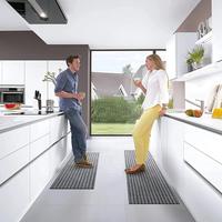 Anti Slip Kitchen Mat Floor Carpet DIY Absorb Oil Kitchen Rugs Doormat Long Hallway Runner Rug Bath Mat Entrance Easy to Clean