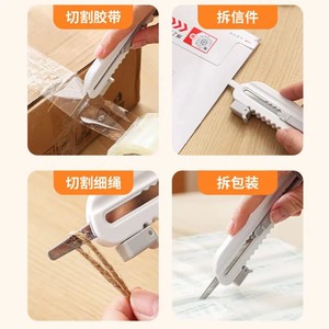 Utility Knife 6 Inch Stainless Steel Blade With Ruler And Measuring Tape 5 In 1 Box Opener Portable Multi Functional Tool - Product Image 5