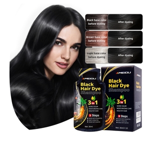 Champú Tinte para el Cabello Meidu Sin Amoníaco en Bolsa - Product Image 1