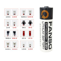 Batterie au lithium FANSO ER14505H 3,6 V 2700 mAh, format AA, pour systèmes CNC, API, instruments intelligents, compteurs d'eau, jouets et télécommandes