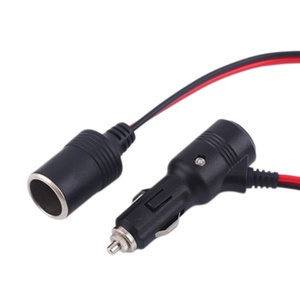 High-Power Fast Charger 12-24V Cigar <strong>Lighter</strong> Power Cable Switch Heavy-Duty Vehicle <strong>Extension</strong> <strong>Lead</strong> for Auto Cleaning Tools - Product Image 4