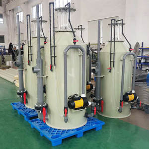 Écumeur de protéines SS304 SS316 Capacité de 10m3/h Écumeur d'eau douce et de mer Offre Spéciale pour ferme de crevettes en matériau PP - Product Image 3