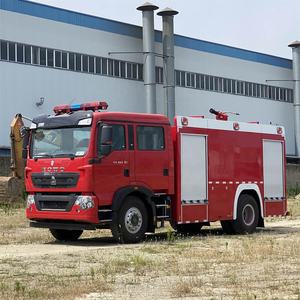 <span class=keywords><strong>Camion</strong></span> de Pompiers Neuf HOWO Diesel de Secours avec Réservoir d'Eau de 10 000 Litres 4x2 Euro 5 150-250ch, Vente Directe Usine - Product Image 1