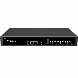 Système PBX IP hybride analogique GSM VoIP SIP S50 pour 50 utilisateurs, 8 lignes, avec répondeur automatique et enregistrement de conférence, idéal pour les petites entreprises et les bureaux. - Product Image 1