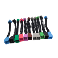 Juego de cables para vehículos eléctricos: Adaptador Plug & Play con codificación por colores para actualización de sistema de audio/control/circuitos en vehículos de nueva energía