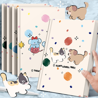 Carnets en gros à prix réduit pour écoliers, couverture rigide en papier, 60 feuilles, mignons et kawaii, format A5