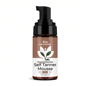 <b>Tanning</b> Mousse Kit with Natural & Organic Ingredients Self Tanner Mousse Kit Fake Tan <b>Tanning</b> Foam, Medium to Dark - Product Image 1