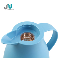 Termo Personalizado con Logotipo, Color Ecológico, Botella de Agua con Aislamiento al Vacío, Recubrimiento de Vidrio, Cuerpo de PP, Tetera para Café y Té con Asa