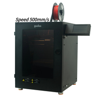 Printer 3D 240x210x200mm Kecepatan Tinggi 500mm/s Semi-otomatis FDM PLA Mendukung Wi-Fi 100-240V PEI Filamen 1.75mm 1 Tahun Penggunaan Laboratorium