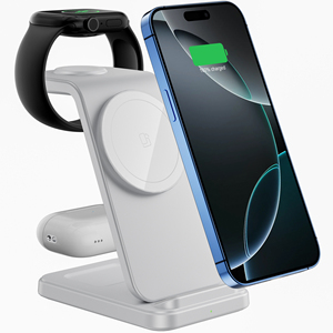 Base de Carga Inalámbrica Magnética 3 en 1, Estación de Carga Inalámbrica al por Mayor, Carga Inalámbrica de <span class=keywords><strong>15</strong></span> Vatios para <span class=keywords><strong>Samsung</strong></span> - Product Image 6