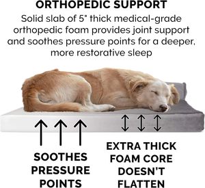 Suppliers Indestructible Rectangle Orthopedic Calming <b>Dog</b> <b>Bed</b> Chew Resistant Pet <b>Bed</b> <b>Medium</b> Size with Sheet Pillow - Product Image 4