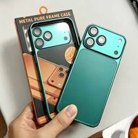 TYF DIY Umrüstungs-Set Upgrade 14 Pro Max 17 Pro Max Stil Premium Matt A++ Qualität Modifikations-Kit Rückglas Metallrahmen