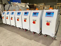 Chauffage à huile Mitex à double zone 200 ℃   Pompe de régulation de température de moule précise pour machine d'injection plastique