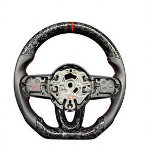 Volante Deportivo de Fibra de Carbono Forjado para BMW <span class=keywords><strong>Mini</strong></span> - Pieza de Auto Personalizada Sin Airbag - Product Image 1