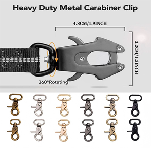 Housse de laisse personnalisée pour chien en nylon, ensemble de laisse pour chien, manchon de laisse pour l'entraînement et la gestion du stress - Product Image 5