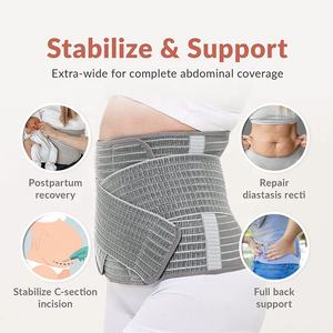 Meilleure vente post-partum minceur bande de ventre C Section Récupération Must Haves Abdominal Binder Post Chirurgie Ventre Wrap - Product Image 4