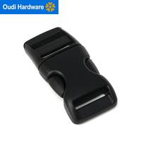 Boucles de ceinture personnalisées, petites boucles en plastique, incurvées, à dégagement rapide, pour les fabricants de sacs et de colliers de chien, vente en gros, pièces