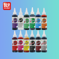 Colorant alimentaire liquide 12 couleurs 140g Pigment et colorant comestibles halal pour la décoration de gâteau