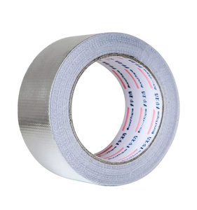 Fibre de verre feuille d'aluminium barrière thermique adhésif soutenu isolation thermique tuyau extérieur haute résistance à la traction bande feuille ruban - Product Image 3