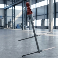 Agitateur vertical en acier inoxydable pour le traitement des eaux usées, réacteur de flocculation, agitateur de dosage