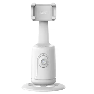 Capture Perfect Shots with Mini Automatic Follow Camera - Smart Robotic Selfie-stick with Face Tracking and 360 Rotation