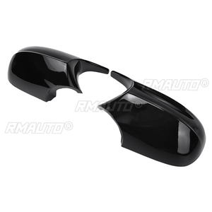 ฝาครอบกระจก E90คาร์บอนไฟเบอร์/ABS ฝาครอบกระจกมองหลังรถยนต์โดยตรงแทนที่สำหรับ BMW E90 E91 2008-11 E92 E93 2010-13 lci - Product Image 1