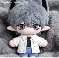 Peluche personnalisée de personnage de jeu Kawaii avec rembourrage en coton PP, couleur et design personnalisables, taille 11-30 cm, jouet en peluche doux, cadeau